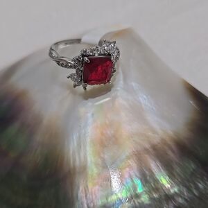 Ruby Ring Size 7, NWT